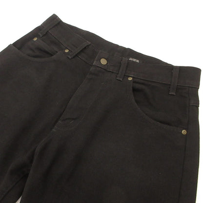 BASIC RELAXED FIT 5POCKET JEANS デニムパンツ 103 ブラック サイズ：34