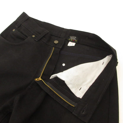 BASIC RELAXED FIT 5POCKET JEANS デニムパンツ 103 ブラック サイズ：34
