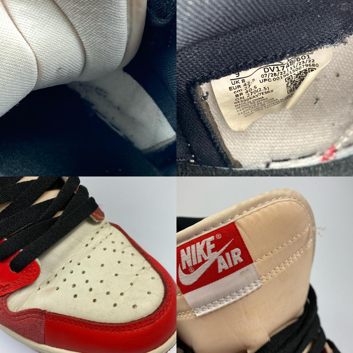 NIKE | ナイキ AIR JORDAN 1 HIGH OG SP スニーカー DV1748-601 2023S/S サイズ:27.0cm レッド 27cm【姫路東店】