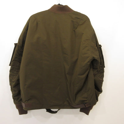 BAL | バル NYLON TWILL BOMBER ミリタリージャケット BAL-2081 カーキ サイズ：2