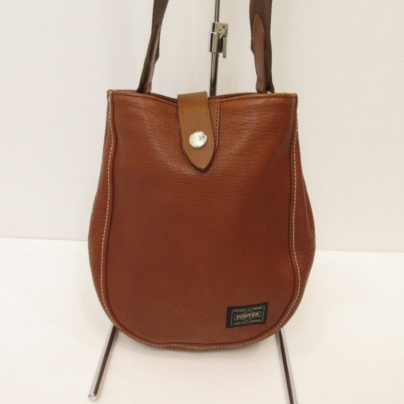 PORTER | ポーター CISCO SHOULDER BAG(L) ショルダーバッグ 120-03307 ブラウン