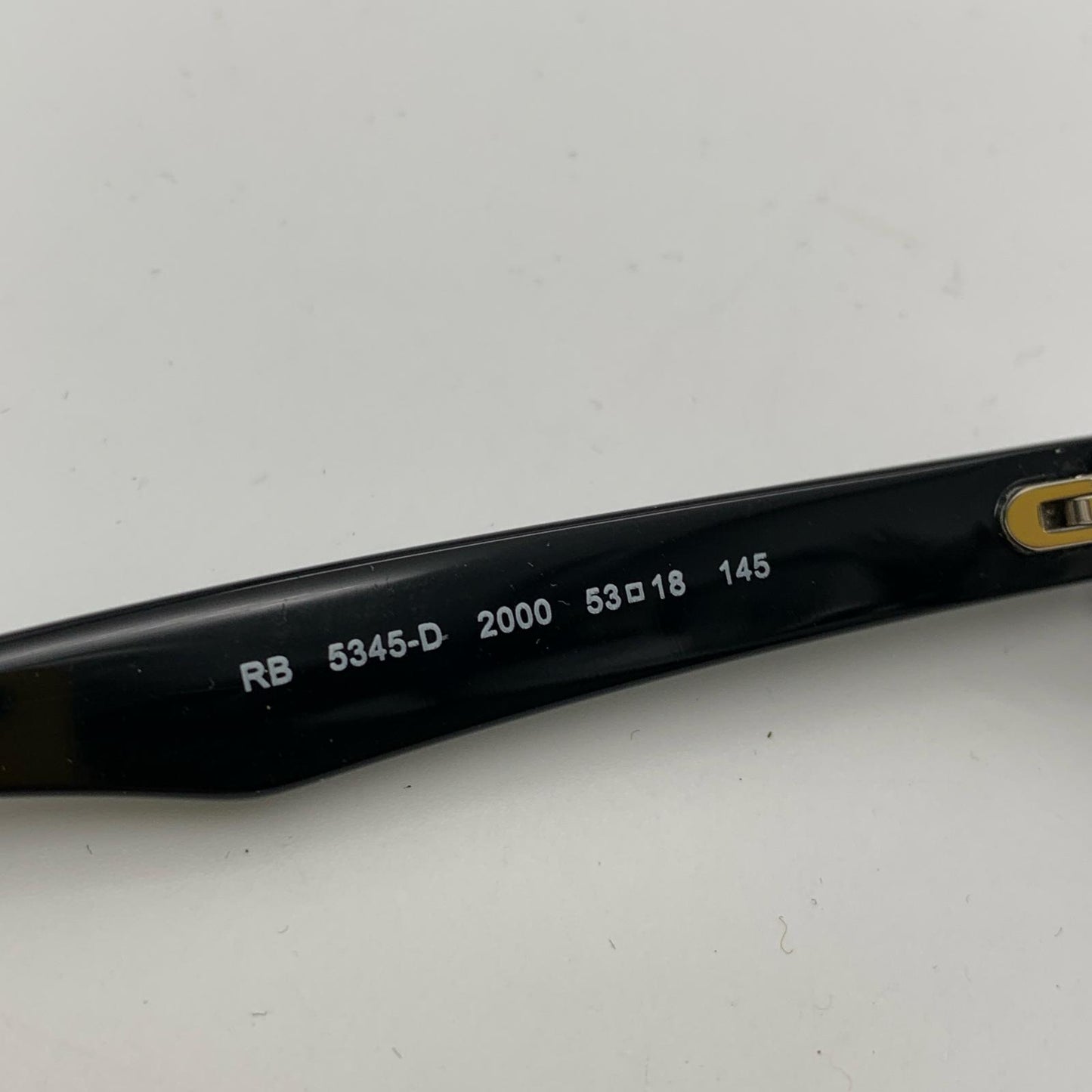 RAY BAN | レイバン メガネ RB5345-D ｻｲｽﾞ:53□18　度入りレンズ ブラック