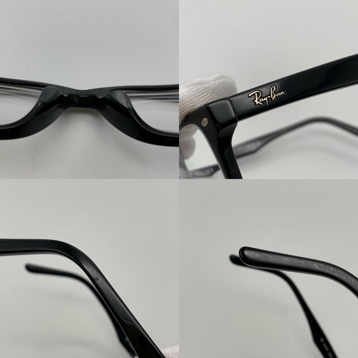 RAY BAN | レイバン メガネ RB5345-D ｻｲｽﾞ:53□18　度入りレンズ ブラック