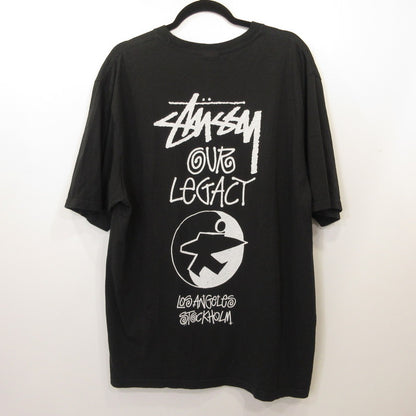 STUSSY | ステューシー WORK SHOP SURFMAN TEE 半袖Ｔシャツ ×Our Legacy ブラック サイズ：L