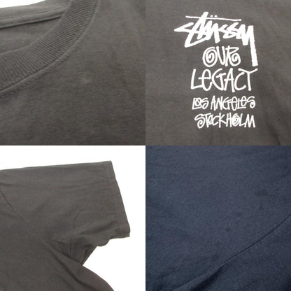 STUSSY | ステューシー WORK SHOP SURFMAN TEE 半袖Ｔシャツ ×Our Legacy ブラック サイズ：L
