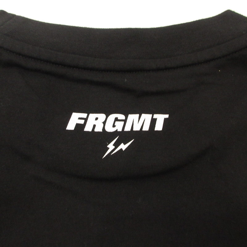 FCRB | エフシーアールビー FRAGMENT: CAMOUFLAGE EMBLEM TEE 半袖Ｔシャツ FCRB-260172 ×fragment design ブラック サイズ：L
