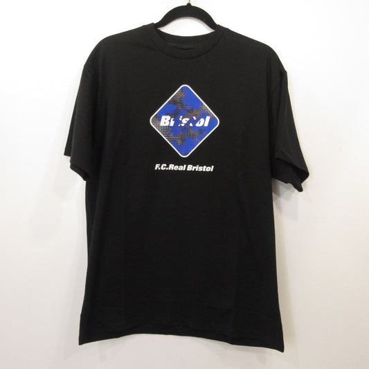 FCRB | エフシーアールビー FRAGMENT: CAMOUFLAGE EMBLEM TEE 半袖Ｔシャツ FCRB-260172 ×fragment design ブラック サイズ：L