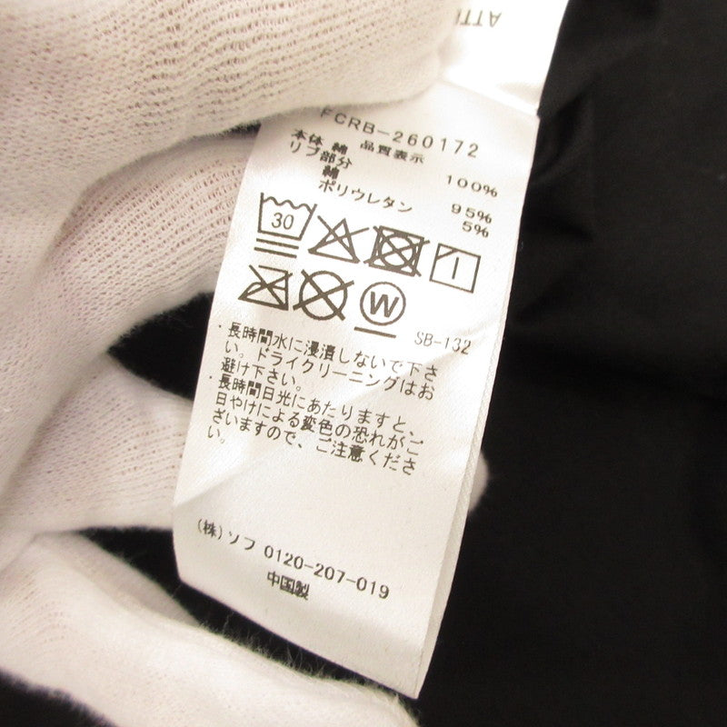 FCRB | エフシーアールビー FRAGMENT: CAMOUFLAGE EMBLEM TEE 半袖Ｔシャツ FCRB-260172 ×fragment design ブラック サイズ：L