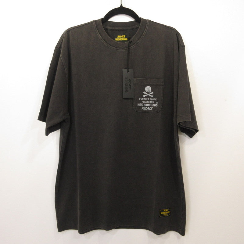 PALACE SKATEBOARDS | パレススケートボード NEIGHBORHOOD Pocket T Shirt 半袖Ｔシャツ P29TS103 ×NEIGHBORHOOD チャコールグレー サイズ：L