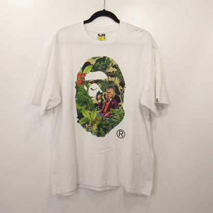A BATHING APE | アベイシングエイプ APE HEAD TEE 半袖Ｔシャツ 001TEI231901C ×MONKEY 47 ホワイト サイズ：M