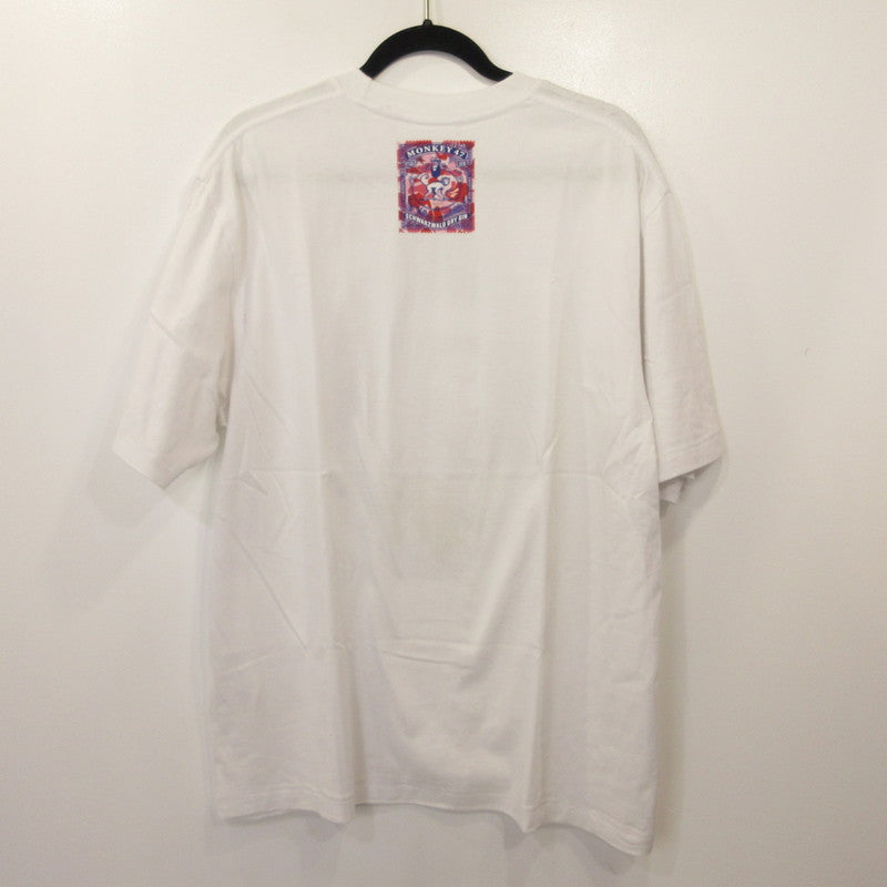 A BATHING APE | アベイシングエイプ APE HEAD TEE 半袖Ｔシャツ 001TEI231901C ×MONKEY 47 ホワイト サイズ：M