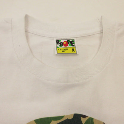 A BATHING APE | アベイシングエイプ APE HEAD TEE 半袖Ｔシャツ 001TEI231901C ×MONKEY 47 ホワイト サイズ：M