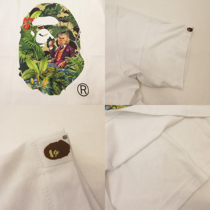 A BATHING APE | アベイシングエイプ APE HEAD TEE 半袖Ｔシャツ 001TEI231901C ×MONKEY 47 ホワイト サイズ：M