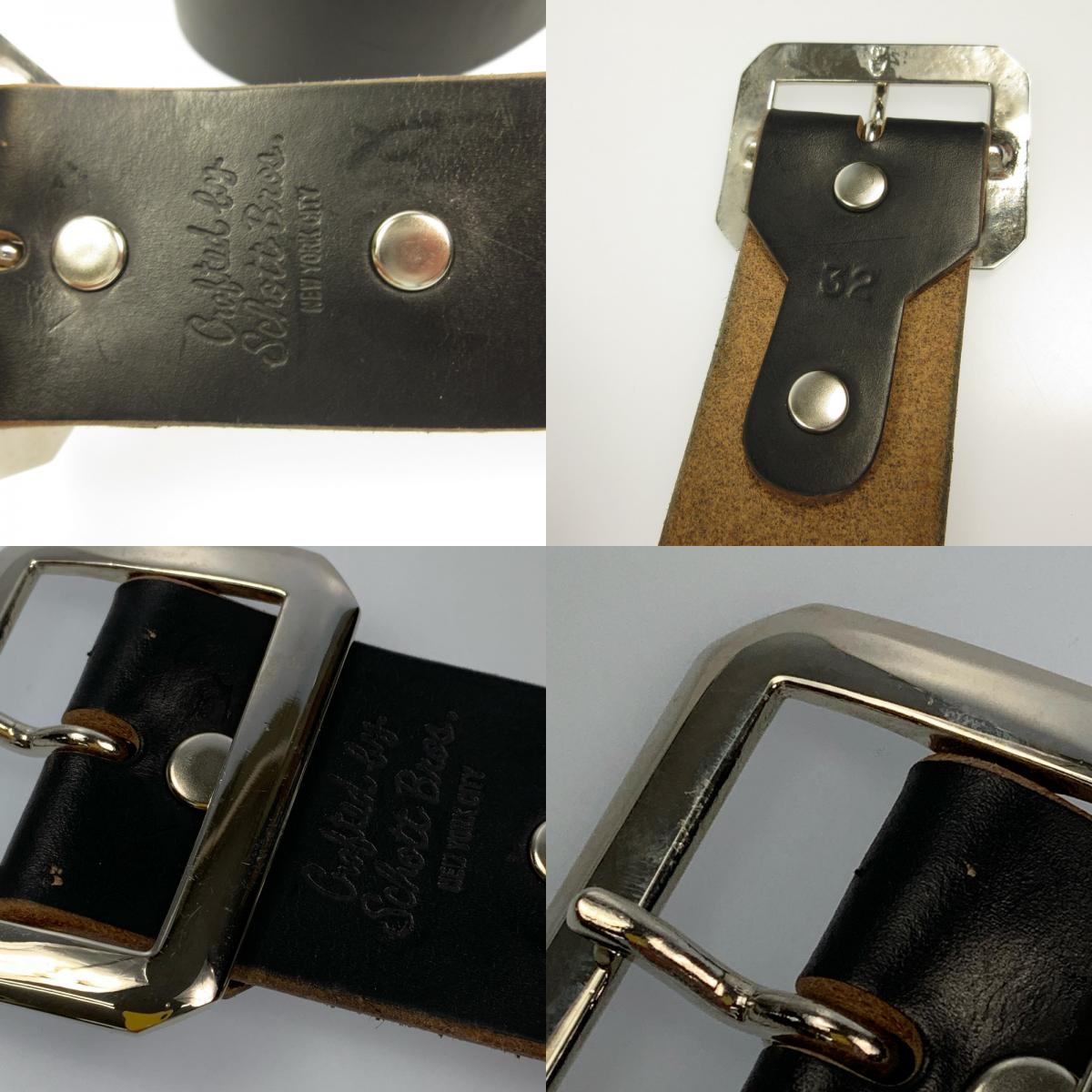 schott | ショット PERFECT BELT ベルト 782-5971001 ブラック サイズ：32