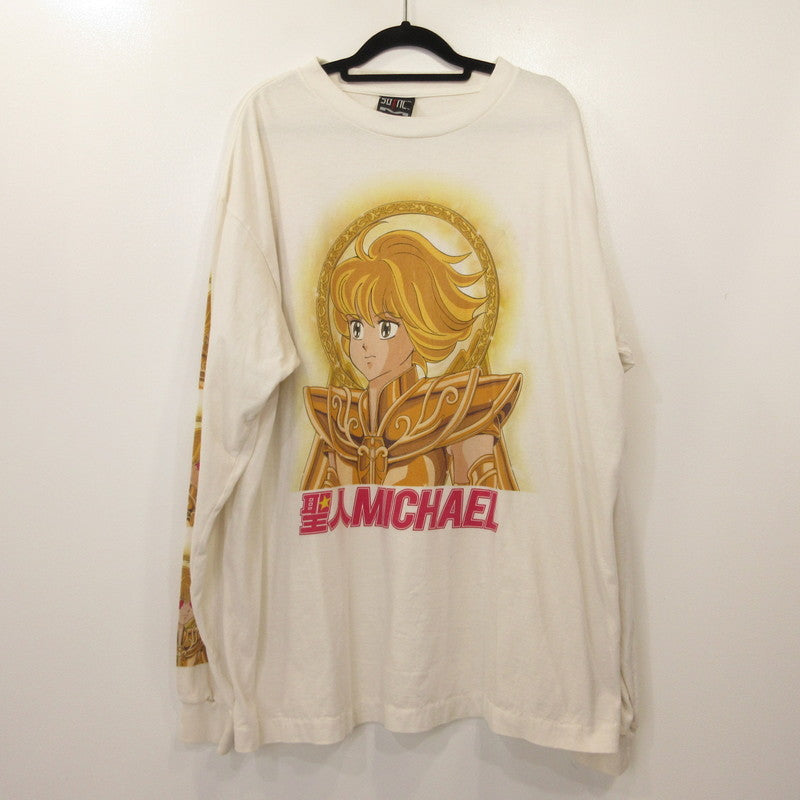SAINT MICHAEL | セントマイケルセイントマイケル 聖人MICHAEL LONG SLEEVE 長袖Ｔシャツ SM-21-0000-011 ホワイト サイズ：XL