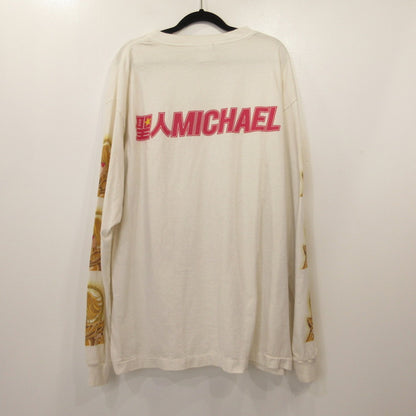SAINT MICHAEL | セントマイケルセイントマイケル 聖人MICHAEL LONG SLEEVE 長袖Ｔシャツ SM-21-0000-011 ホワイト サイズ：XL
