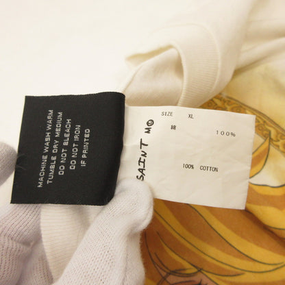 SAINT MICHAEL | セントマイケルセイントマイケル 聖人MICHAEL LONG SLEEVE 長袖Ｔシャツ SM-21-0000-011 ホワイト サイズ：XL