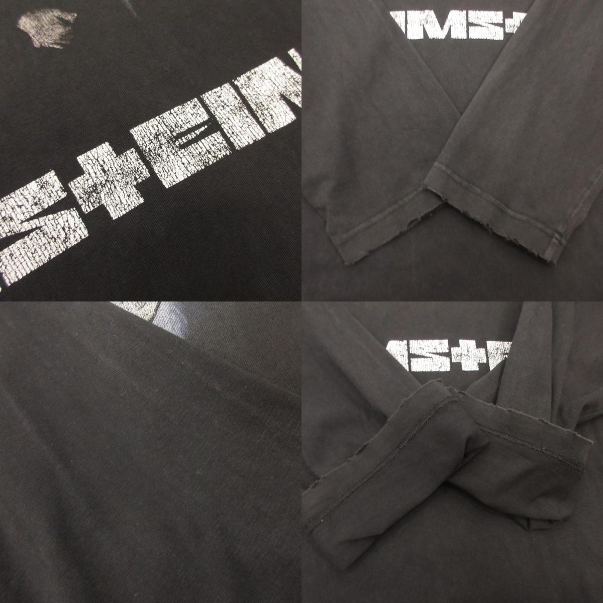 BALENCIAGA | バレンシアガ 長袖Ｔシャツ 651796 TLV51 RAMMSTEIN 国内正規品 ブラック サイズ：XXS