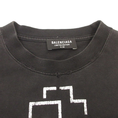 BALENCIAGA | バレンシアガ 長袖Ｔシャツ 651796 TLV51 RAMMSTEIN 国内正規品 ブラック サイズ：XXS