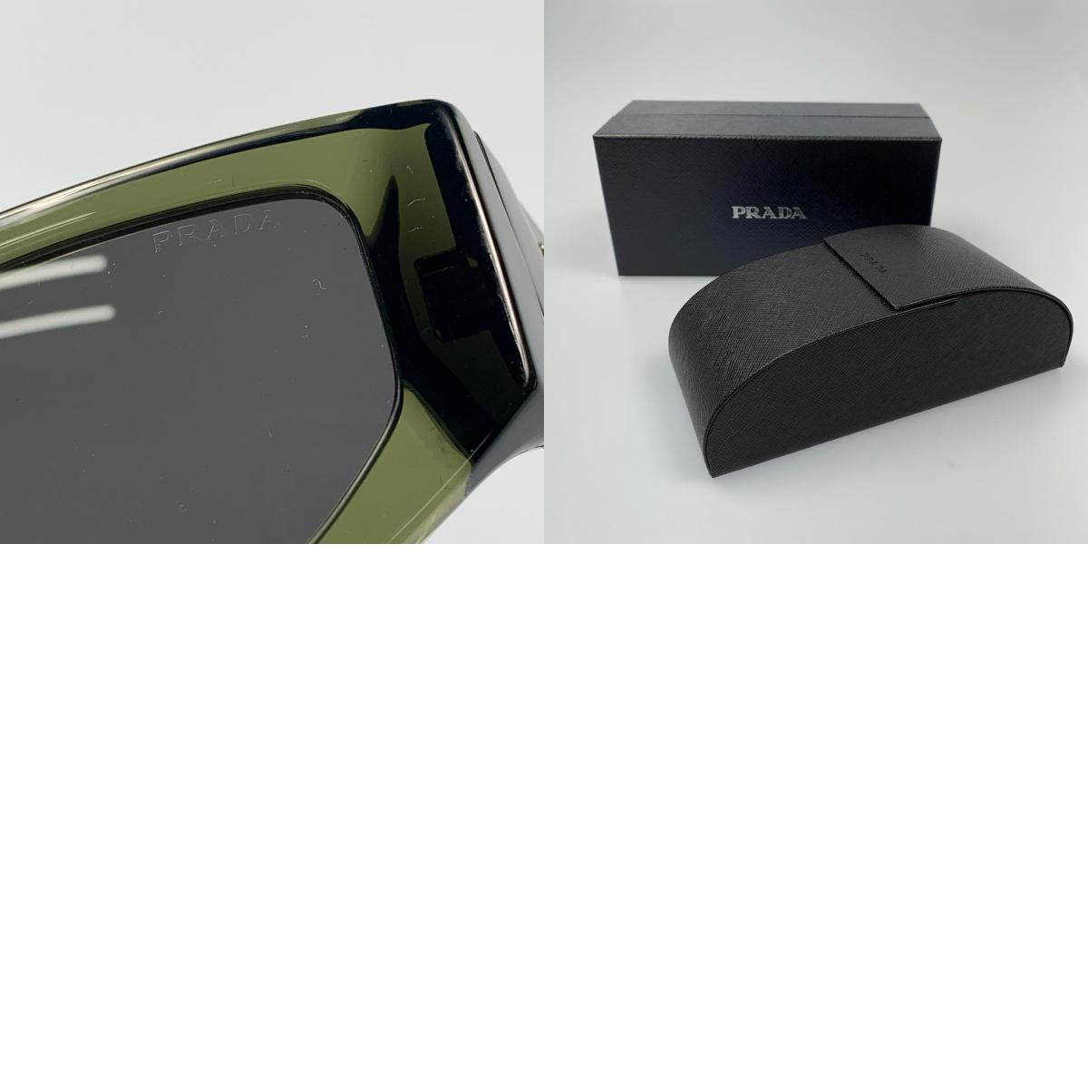 PRADA | プラダ サングラス SPR09Z ｻｲｽﾞ:55□17 グリーン