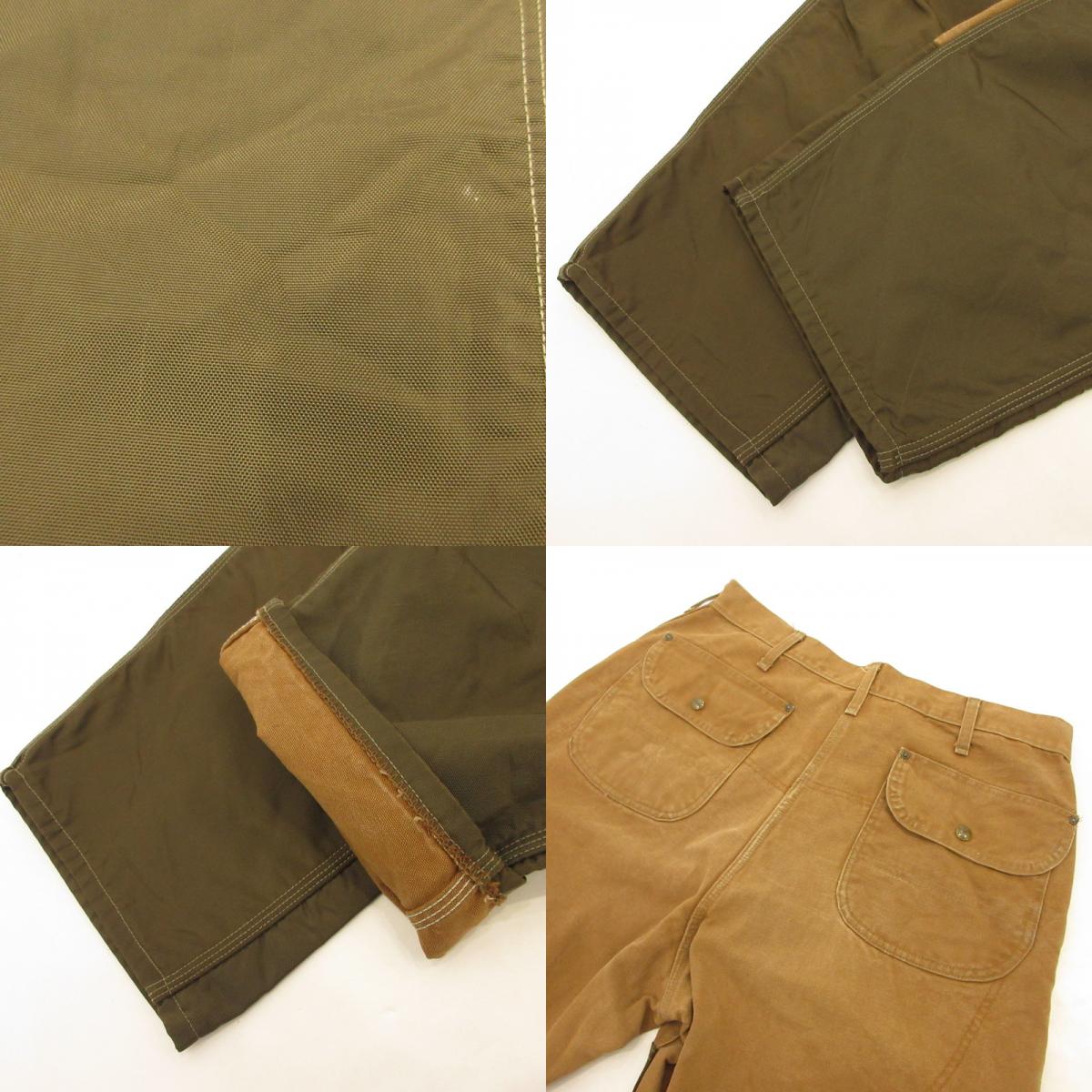 Carhartt | カーハート Nylon Double Knee Hunting Pants パンツ WU256 年式:80s ブラウン サイズ：40