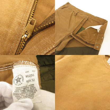Carhartt | カーハート Nylon Double Knee Hunting Pants パンツ WU256 年式:80s ブラウン サイズ：40