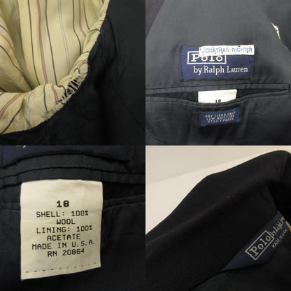 POLO RALPH LAUREN | ポロ・ラルフローレン テーラードジャケット ｻｲｽﾞ:18 ネイビー