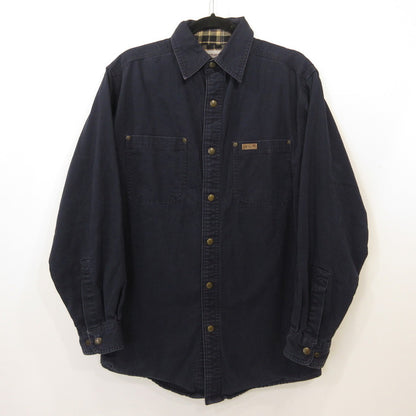 Carhartt | カーハート Flannel Lined Canvas Shirt Jacket 長袖シャツ S296 ネイビー サイズ：S