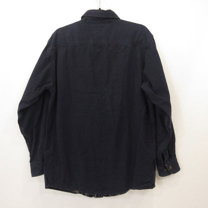 Carhartt | カーハート Flannel Lined Canvas Shirt Jacket 長袖シャツ S296 ネイビー サイズ：S