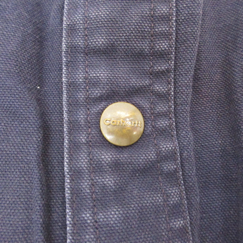Carhartt | カーハート Flannel Lined Canvas Shirt Jacket 長袖シャツ S296 ネイビー サイズ：S