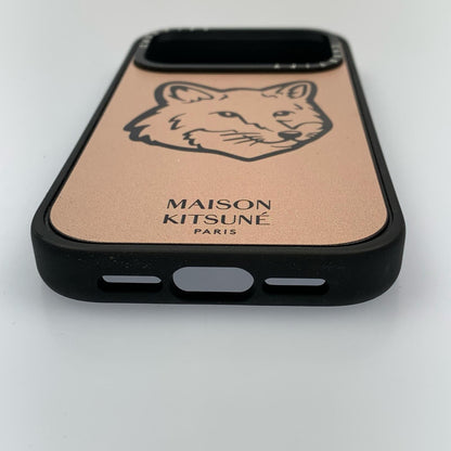 MAISON KITSUNE | メゾンキツネ Classic Fox Logo Case iPhone17pro その他小物 ベージュ