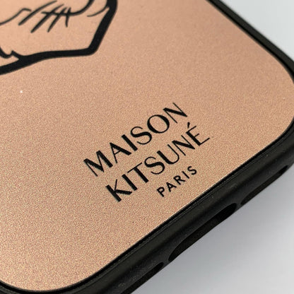 MAISON KITSUNE | メゾンキツネ Classic Fox Logo Case iPhone17pro その他小物 ベージュ