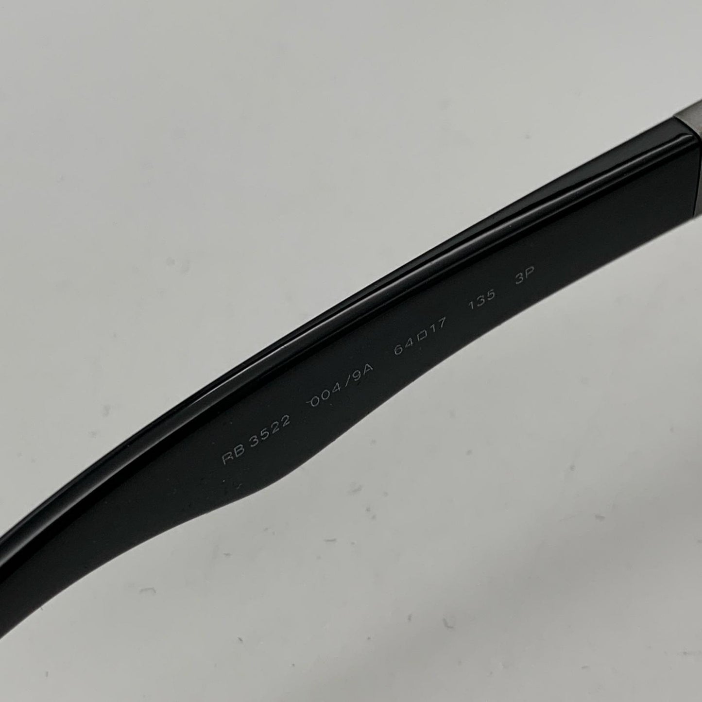 RAY BAN | レイバン サングラス RB3522 ｻｲｽﾞ:64□17 ブラック