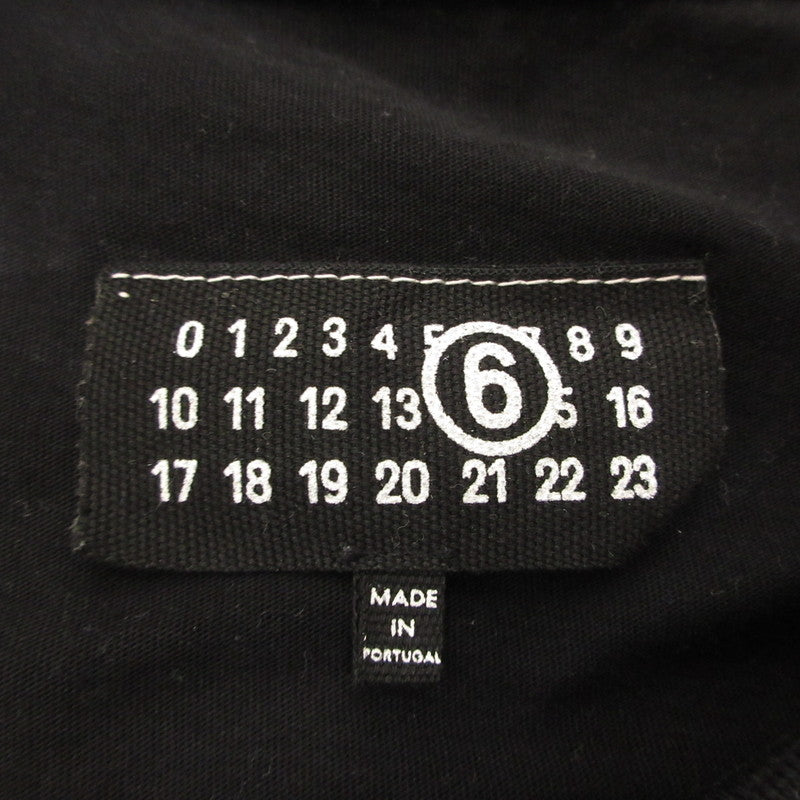 MM6(Maison Margiela) | エムエムシックスメゾンマルジェラ 半袖Ｔシャツ SH0GC0032 国内正規品 ブラック サイズ：L