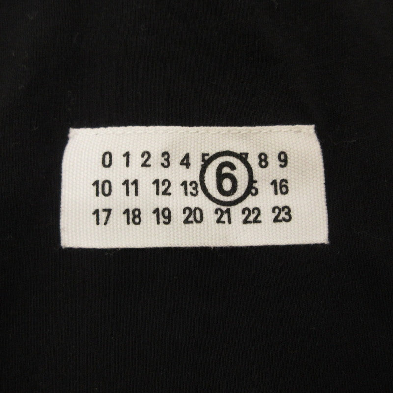 MM6(Maison Margiela) | エムエムシックスメゾンマルジェラ 半袖Ｔシャツ SH0GC0032 国内正規品 ブラック サイズ：L