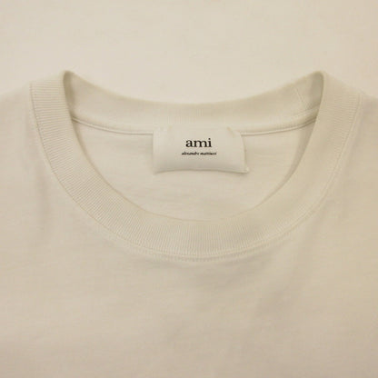 AMI | アミ RED AMI DE COEUR TSHIRT 半袖Ｔシャツ BFUTS005.726 国内正規品 ホワイト サイズ：L