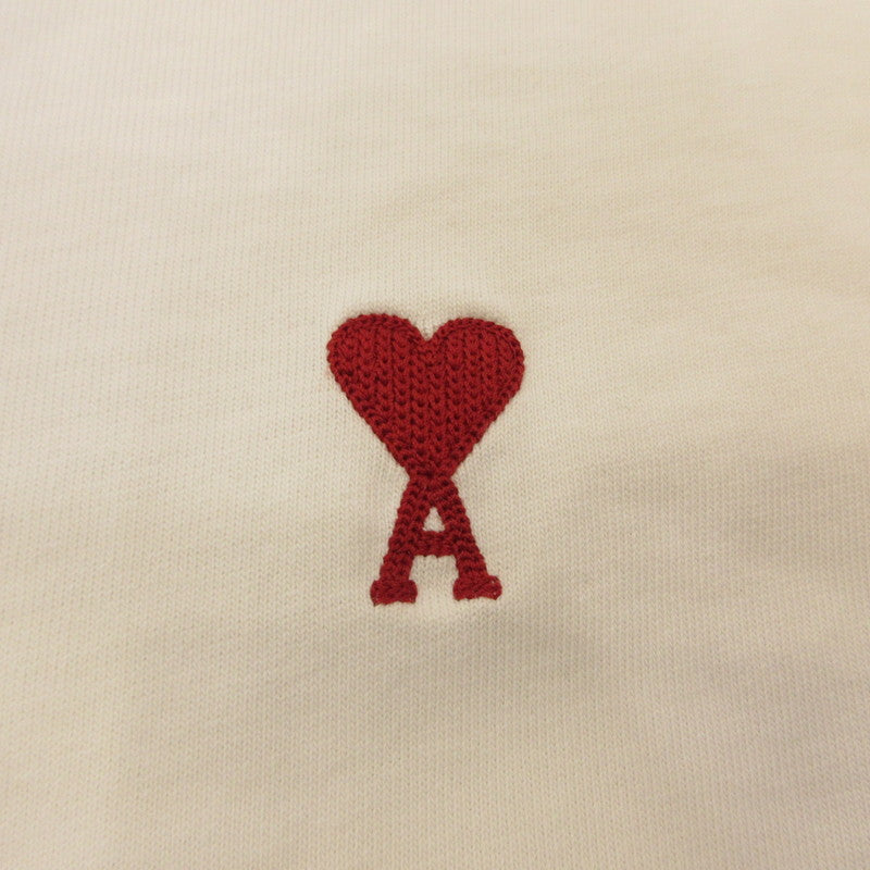 AMI | アミ RED AMI DE COEUR TSHIRT 半袖Ｔシャツ BFUTS005.726 国内正規品 ホワイト サイズ：L