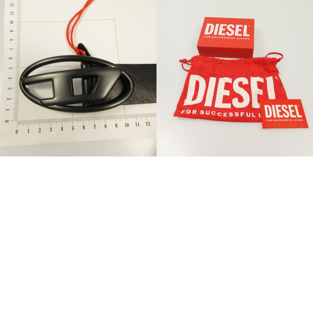DIESEL | ディーゼル B-1DR ベルト X08516 ｻｲｽﾞ:90cm ブラック