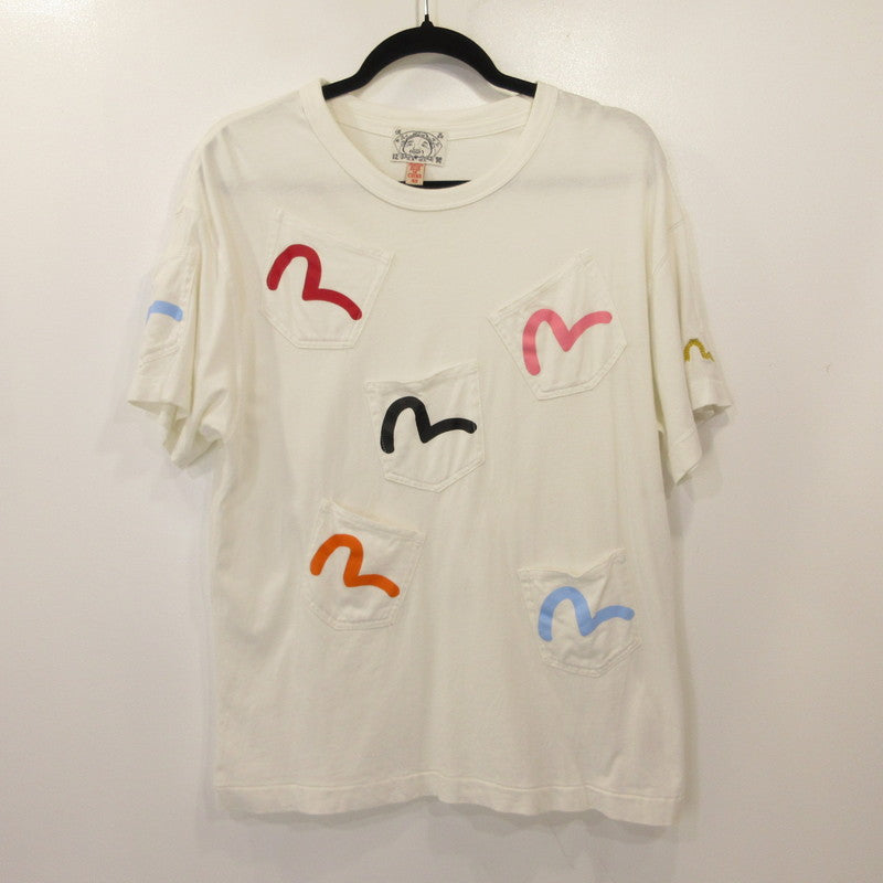 EVISU | エヴィス メニーポケット 半袖Ｔシャツ ホワイト サイズ：40
