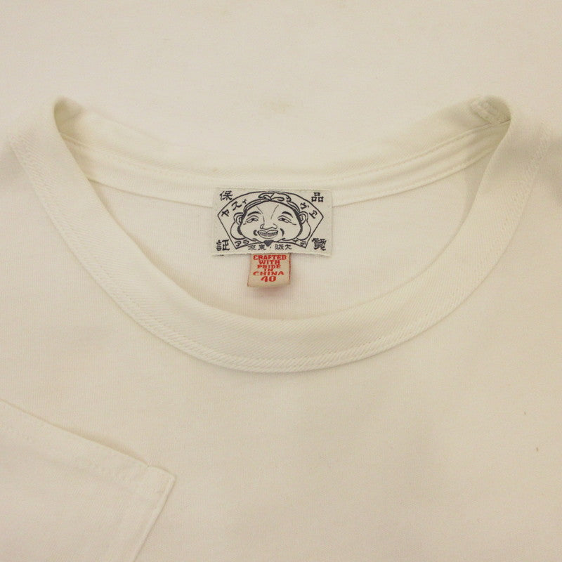 EVISU | エヴィス メニーポケット 半袖Ｔシャツ ホワイト サイズ：40