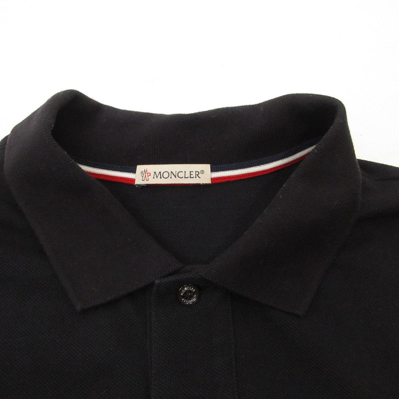 MONCLER | モンクレール MAGLIA POLO MANICA CORTA ポロシャツ E10918322000 国内正規品 ネイビー サイズ：M