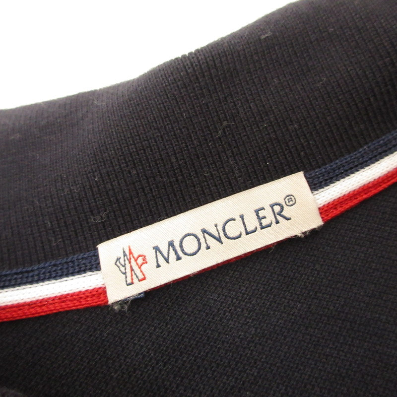 MONCLER | モンクレール MAGLIA POLO MANICA CORTA ポロシャツ E10918322000 国内正規品 ネイビー サイズ：M