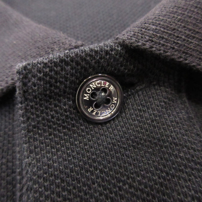 MONCLER | モンクレール MAGLIA POLO MANICA CORTA ポロシャツ E10918322000 国内正規品 ネイビー サイズ：M
