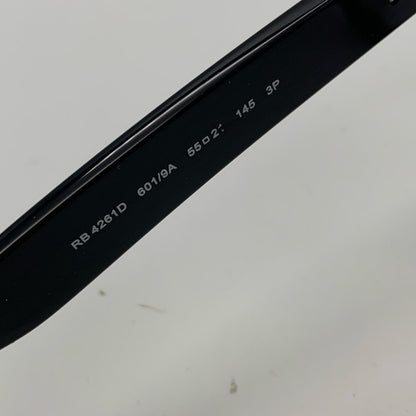 RAY BAN | レイバン メガネ RB4261D 601/9A ｻｲｽﾞ:55□21　度入りメガネ ブラック