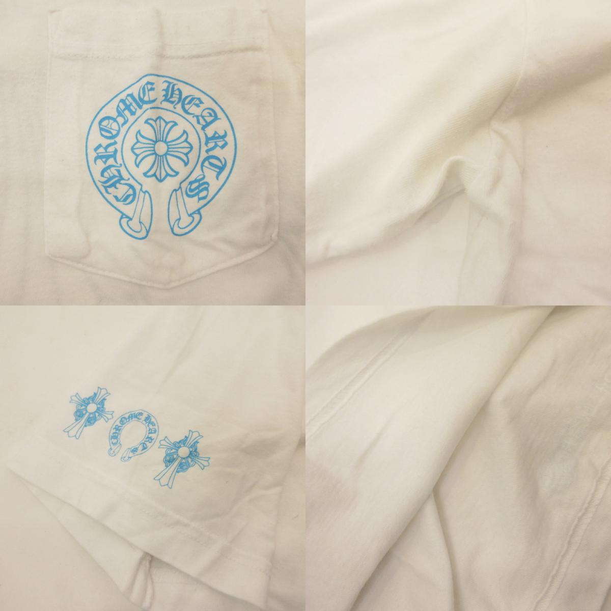 CHROME HEARTS | クロムハーツ ブルー3セメタリークロス 半袖Ｔシャツ 国内正規品 ホワイト サイズ：XS