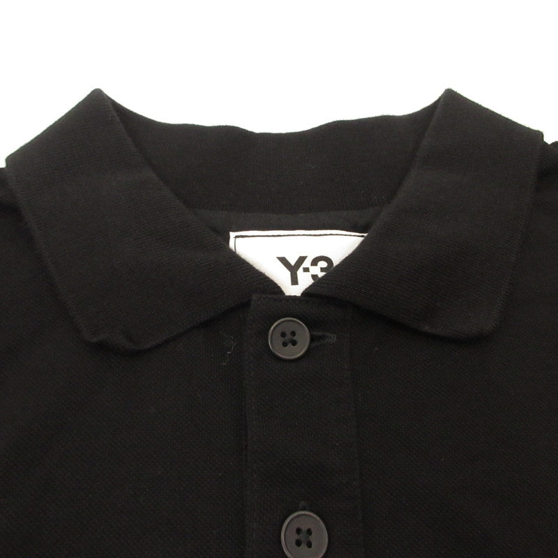 Y-3 | ワイスリー M CLASSIC PIQUE POLO ポロシャツ FN3355 ブラック サイズ：S