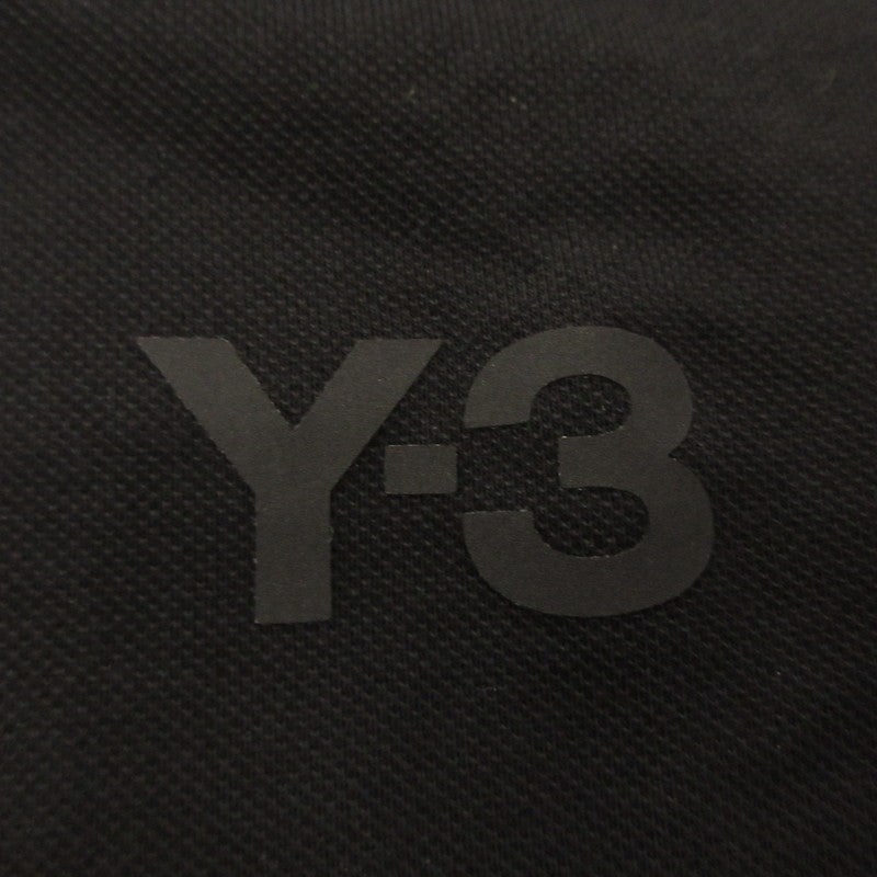 Y-3 | ワイスリー M CLASSIC PIQUE POLO ポロシャツ FN3355 ブラック サイズ：S