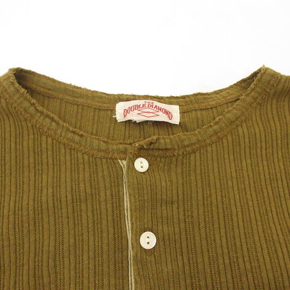 The REAL McCOY'S | ザリアルマッコイズ DOUBLE DIAMOND EYELET HENLEY UNDERSHIRT その他トップス MC23024 カーキ サイズ：38