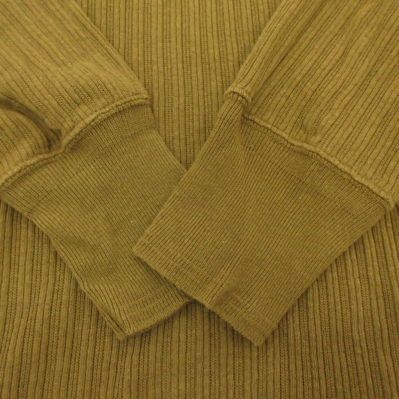 The REAL McCOY'S | ザリアルマッコイズ DOUBLE DIAMOND EYELET HENLEY UNDERSHIRT その他トップス MC23024 カーキ サイズ：38