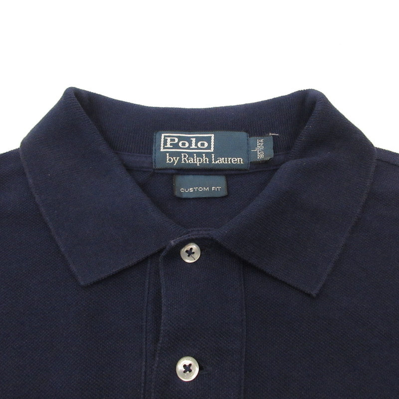 POLO RALPH LAUREN | ポロ・ラルフローレン ビッグポニー ポロシャツ ネイビー サイズ：L